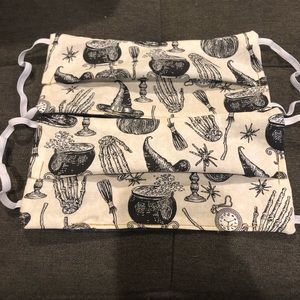 Accessories - NEW TWO face masks - Halloween skeleton Witch Accessories - NEW TWO face masks - Halloween skeleton Witch